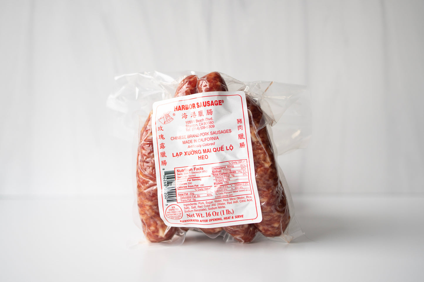 Cured Chinese Sausages (Lap Xuong)