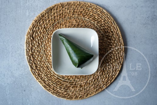 Mung Bean Pyramid Dumpling (Banh It Dau)