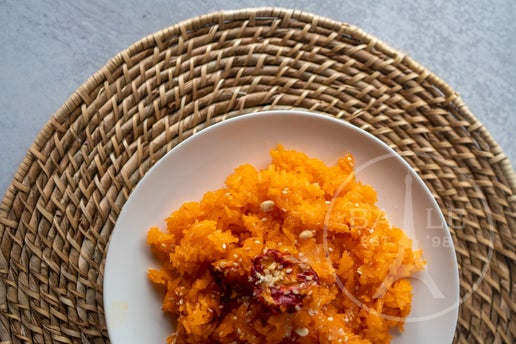 Sweet Rice with Baby Jackfruit (Xoi Gac)