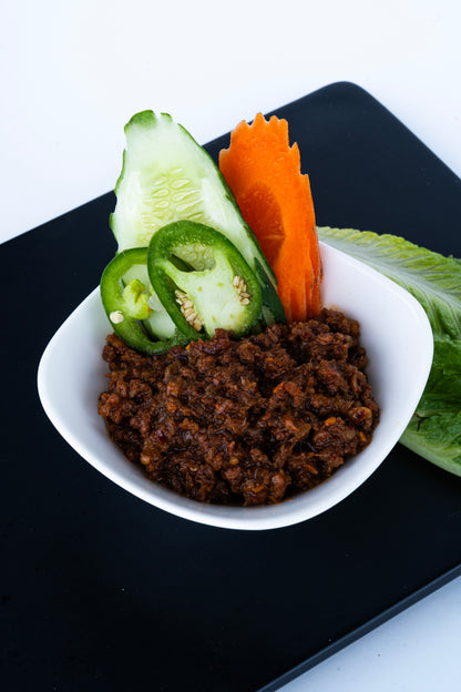 Mam Ruoc Thit Bam - Ground Pork in Fermented Shrimp Sauce