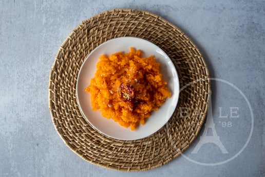 Sweet Rice with Baby Jackfruit (Xoi Gac)